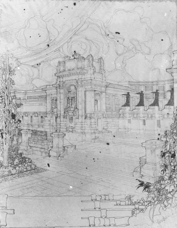 Progetto di una scuola d'arte applicata 