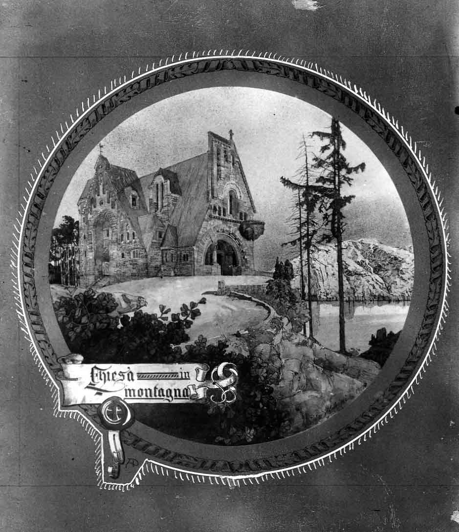 Progetto di concorso per una chiesa di montagna