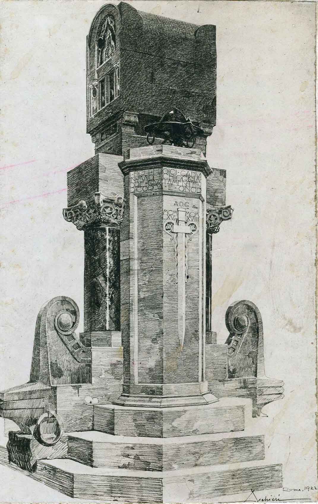 Progetto per un monumento commemorativo