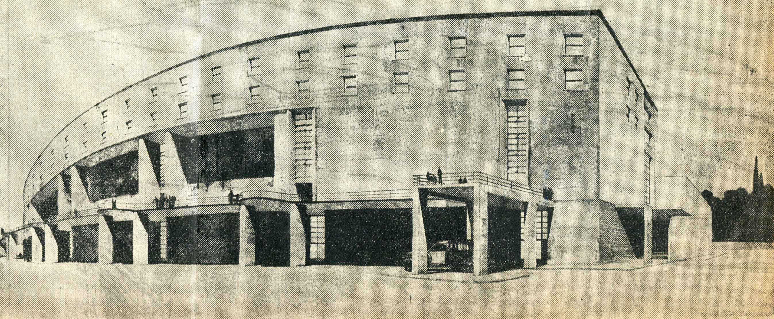 Progetto per un teatro albergo