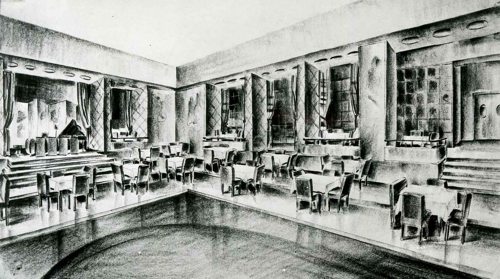 Progetto per un “cafè chantant”